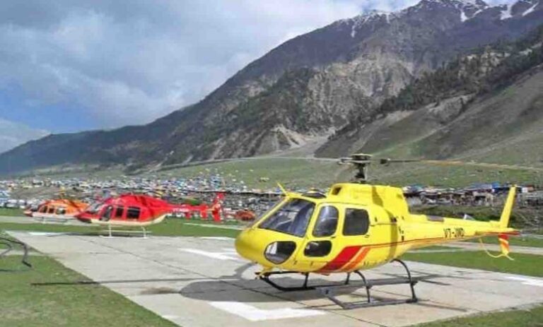 बदरीनाथ धाम में हेलीपैड पर हादसा, हेलीकॉप्टर का बिगड़ा नियंत्रण, वाहन से टकराया